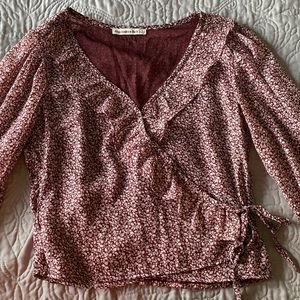 Abercrombie & Fitch floral blouse